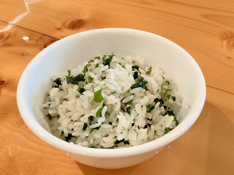誰でもできる☆わかめごはん